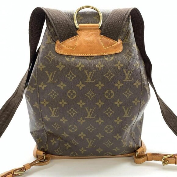 🔥EXTRA LARGE🔥 Louis Vuitton Backpack Monogram Montsouris GM Bag LV - Picture 7 of 16